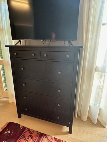 Cassettiera hemnes ikea nero - hemnes,